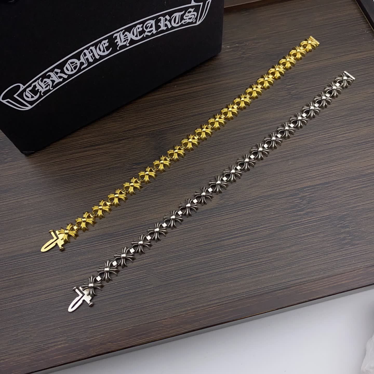 Chrome Hearts Gold Flower Bracelet